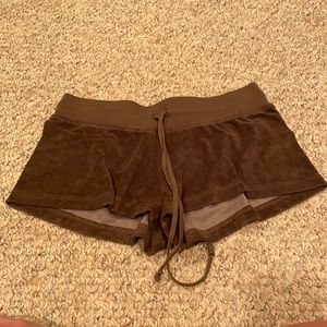 army green hardtail shorts